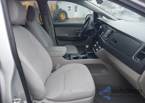 2021 Kia Sedona Lx из США, поврежденный, VIN KNDMB5C14M6675544